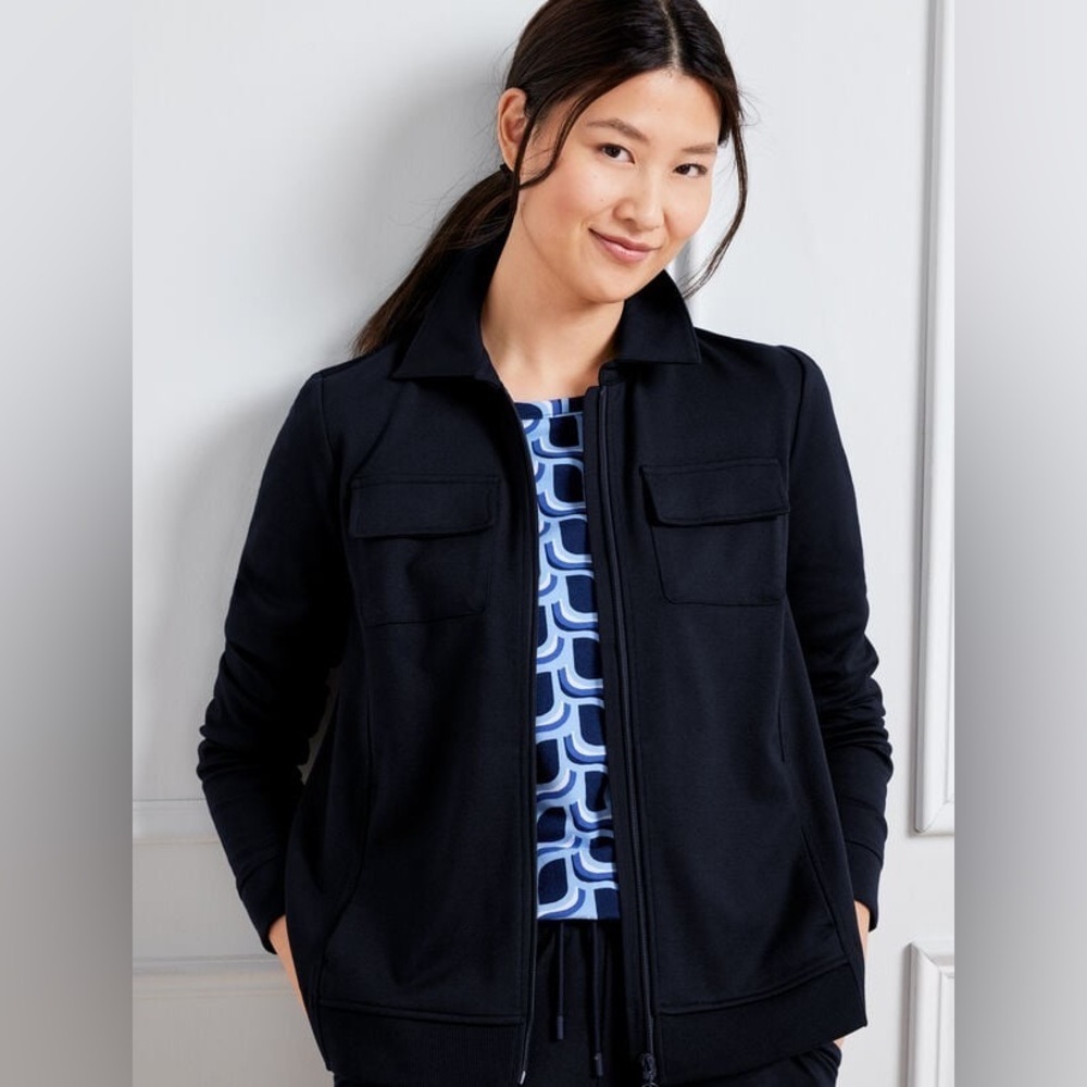 Talbots Women's Dark blue Utility Jacket
